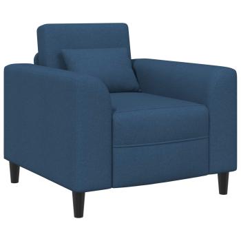 Sessel Blau Stoff