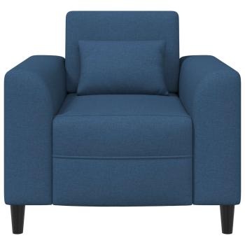 Sessel Blau Stoff