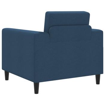 Sessel Blau Stoff