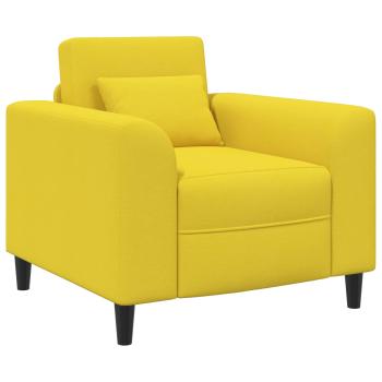 Sessel Hellgelb Stoff