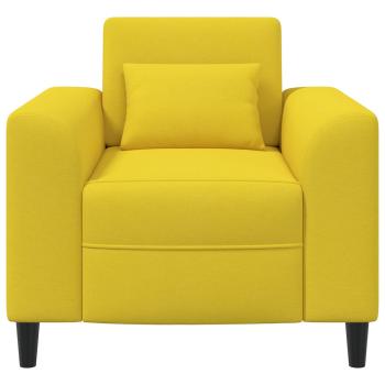Sessel Hellgelb Stoff