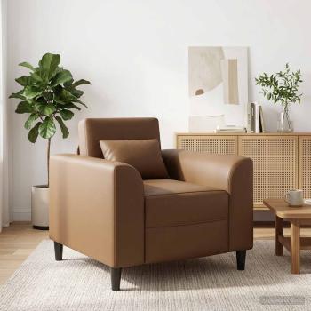ARDEBO.de - Sessel Cappuccino Kunstleder