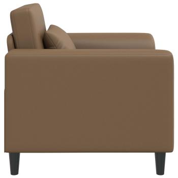 Sessel Cappuccino Kunstleder