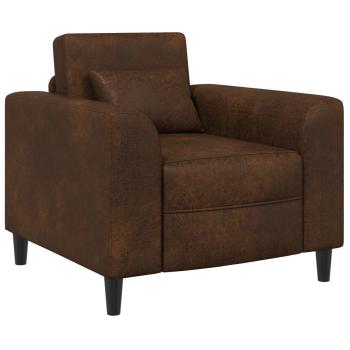 Sessel Braun Kunstwildleder