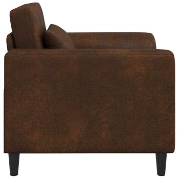Sessel Braun Kunstwildleder