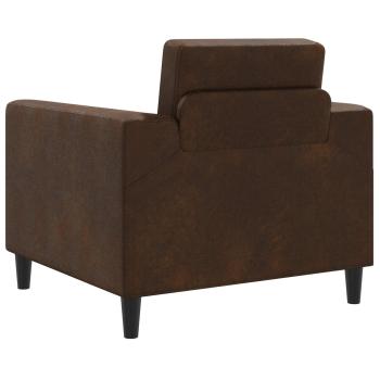 Sessel Braun Kunstwildleder