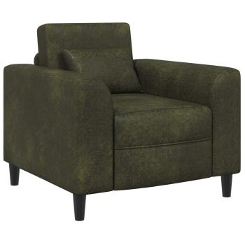 Sessel Olivegrün Kunstwildleder