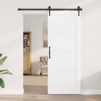 ARDEBO.de - Interior Tür 83 x 211 cm Sperrholz Weiß