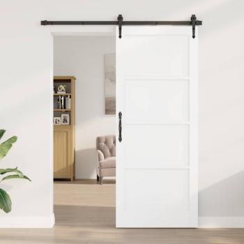ARDEBO.de - Interior Tür 86 x 211 cm Sperrholz Weiß