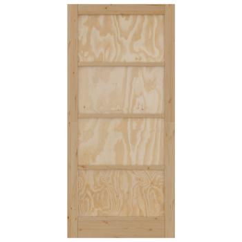 Interior Tür 93 x 202 cm Sperrholz Natur