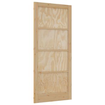 Interior Tür 93 x 211 cm Sperrholz Natur