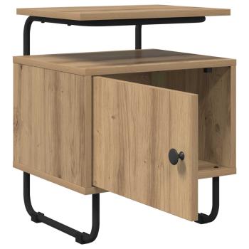 Nachttisch Artisan-Eiche Holzwerkstoff