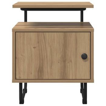 Nachttisch Artisan-Eiche Holzwerkstoff