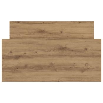 Bettrahmen mit Kopfteil Artisan-Eiche Holzwerkstoff