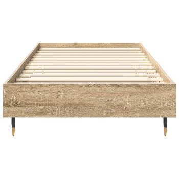 Bettrahmen Sonoma-Eiche 80 x 200 cm Holzwerkstoff