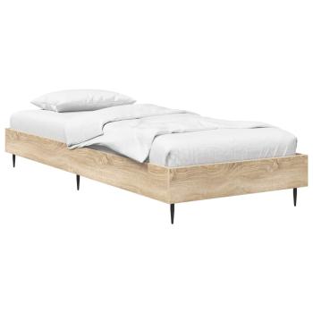 Bettrahmen Sonoma-Eiche 80 x 200 cm Holzwerkstoff