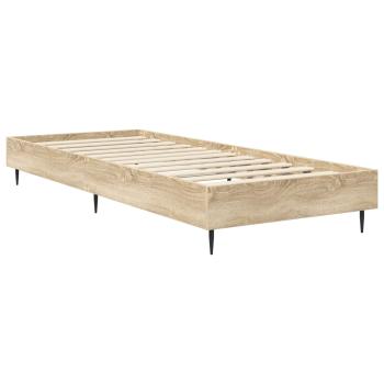 Bettrahmen Sonoma-Eiche 80 x 200 cm Holzwerkstoff
