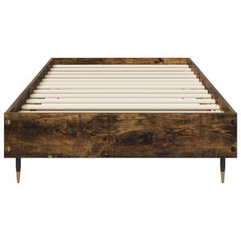 Bettrahmen Geräucherte Eiche 80 x 200 cm Holzwerkstoff