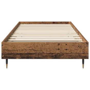 Bettrahmen Altholz 80 x 200 cm Holzwerkstoff