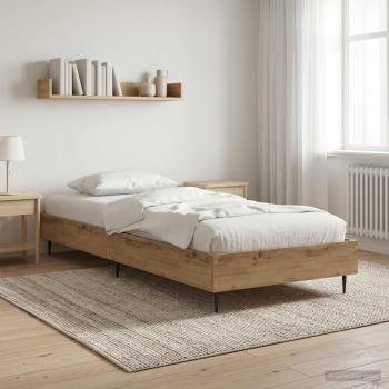 ARDEBO.de - Bettrahmen Artisan-Eiche 80 x 200 cm Holzwerkstoff