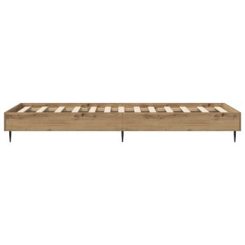 Bettrahmen Artisan-Eiche 80 x 200 cm Holzwerkstoff