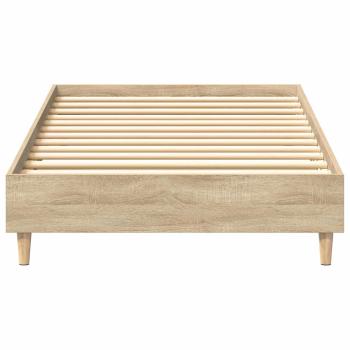 Bettrahmen Sonoma-Eiche 80 x 200 cm Holzwerkstoff
