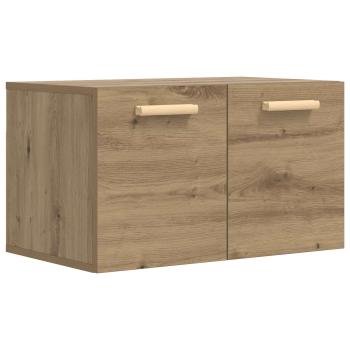 Wandschrank 60 x 36,5 x 35 cm Holzwerkstoff Artisan-Eiche