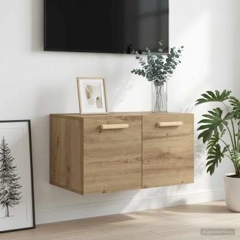 Wandschrank 60 x 36,5 x 35 cm Holzwerkstoff Artisan-Eiche
