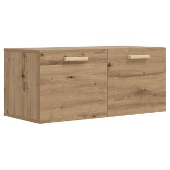 Wandschrank Wandhalterung Artisan-Eiche 80 x 36,5 x 35 cm