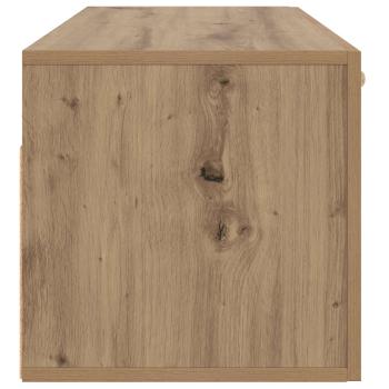 Wandschrank Wandhalterung Artisan-Eiche 80 x 36,5 x 35 cm