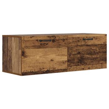 Wandschrank Altholz 100 x 36,5 x 35 cm Holzwerkstoff