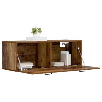 Wandschrank Altholz 100 x 36,5 x 35 cm Holzwerkstoff