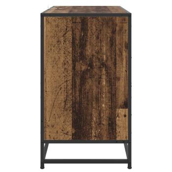 Schubladenschrank 3-Schublade Altholz 70 x 41 x 70 cm