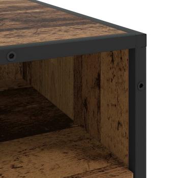 Schubladenschrank 3-Schublade Altholz 70 x 41 x 70 cm