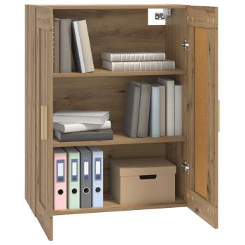 Wandschrank Wandhalterung Artisan-Eiche 69,5 x 34 x 90 cm