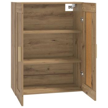 Wandschrank Wandhalterung Artisan-Eiche 69,5 x 34 x 90 cm
