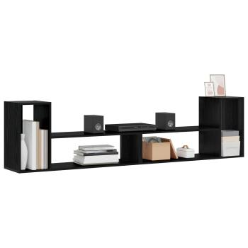 TV-Schränk 100 x 30 x 50 cm Schwarze Eiche Holzwerkstoff