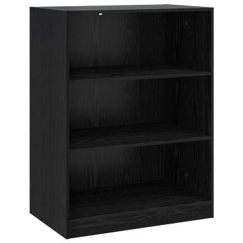 Kleiderschrank Schwarz Eichen-Optik 77 x 48 x 102 cm PB