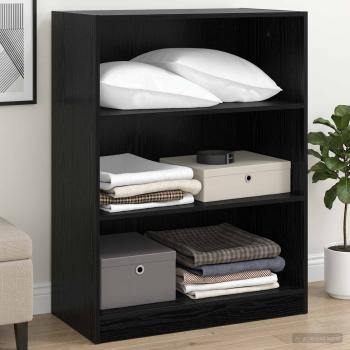 Kleiderschrank Schwarz Eichen-Optik 77 x 48 x 102 cm PB