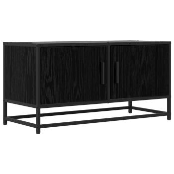 TV-Schränk 80 x 34,5 x 40 cm Schwarze Eiche Holzwerkstoff