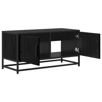 TV-Schränk 80 x 34,5 x 40 cm Schwarze Eiche Holzwerkstoff
