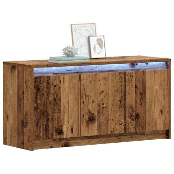 TV-Schränk 100 x 34 x 50 cm Altholz Holzwerkstoff