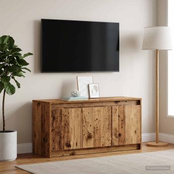 TV-Schränk 100 x 34 x 50 cm Altholz Holzwerkstoff