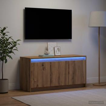TV-Schränk 100 x 34 x 50 cm Artisan-Eiche Holzwerkstoff