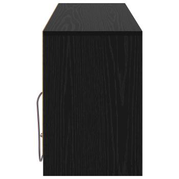 TV-Schränk 100 x 34 x 50 cm Schwarze Eiche Holzwerkstoff
