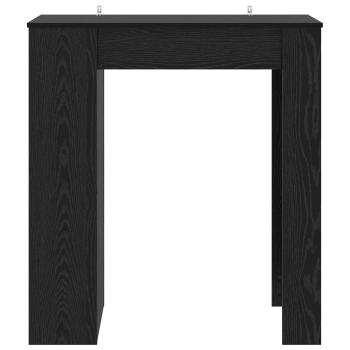 Bartisch 95 x 47 x 103,5 cm Holzwerkstoff Schwarze Eiche