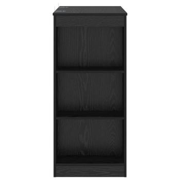 Bartisch 95 x 47 x 103,5 cm Holzwerkstoff Schwarze Eiche