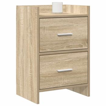 Nachttische Sonoma-Eiche 40 x 30 x 60 cm Holzwerkstoff