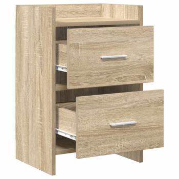 Nachttische Sonoma-Eiche 40 x 30 x 60 cm Holzwerkstoff