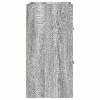 Nachttische 2 stk. Grau Sonoma 40 x 30 x 60 cm Holzwerkstoff